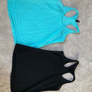 Racerback workout tanks